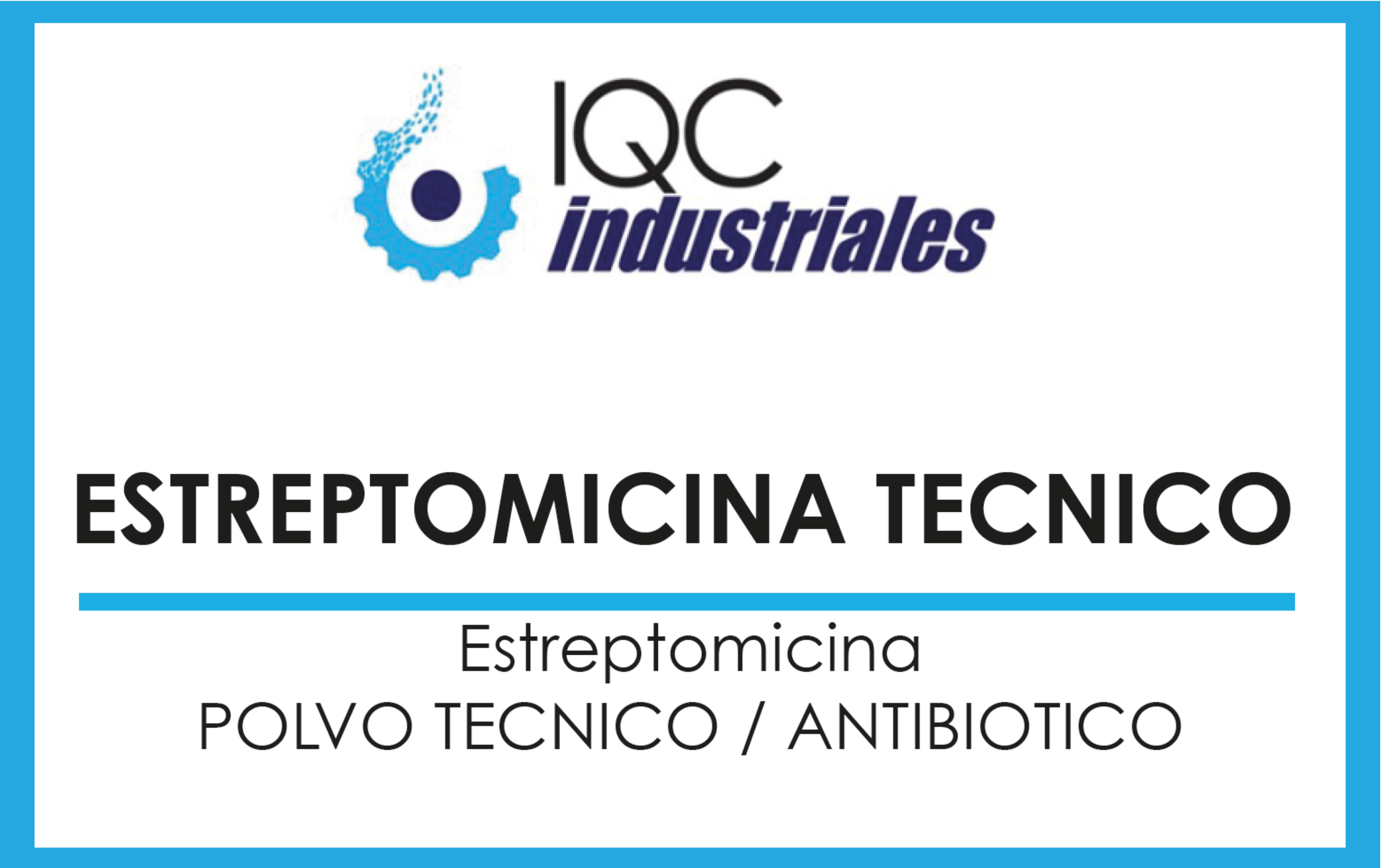 Estreptomicina Técnico